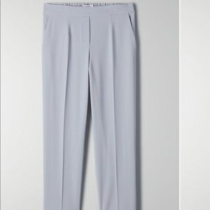 Aritzia Babaton Conan Pant in Lilac Grey